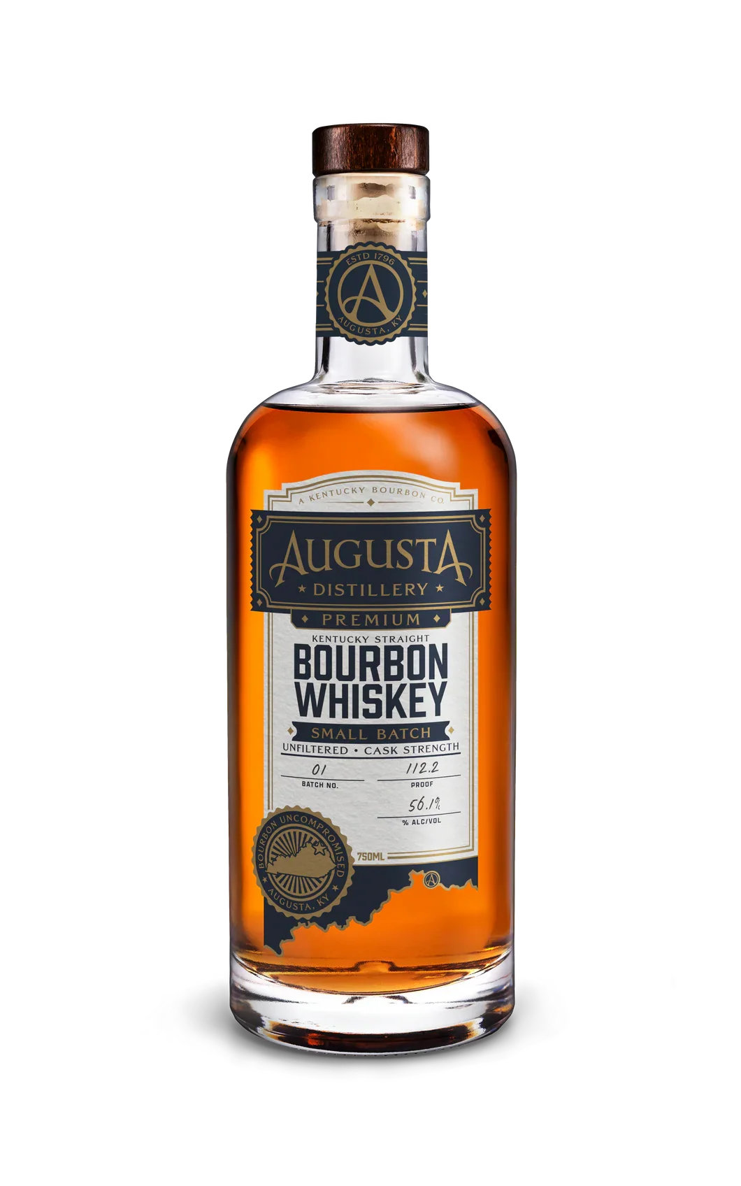 Augusta Distillery Small Batch Straight Bourbon Whiskey 750ml