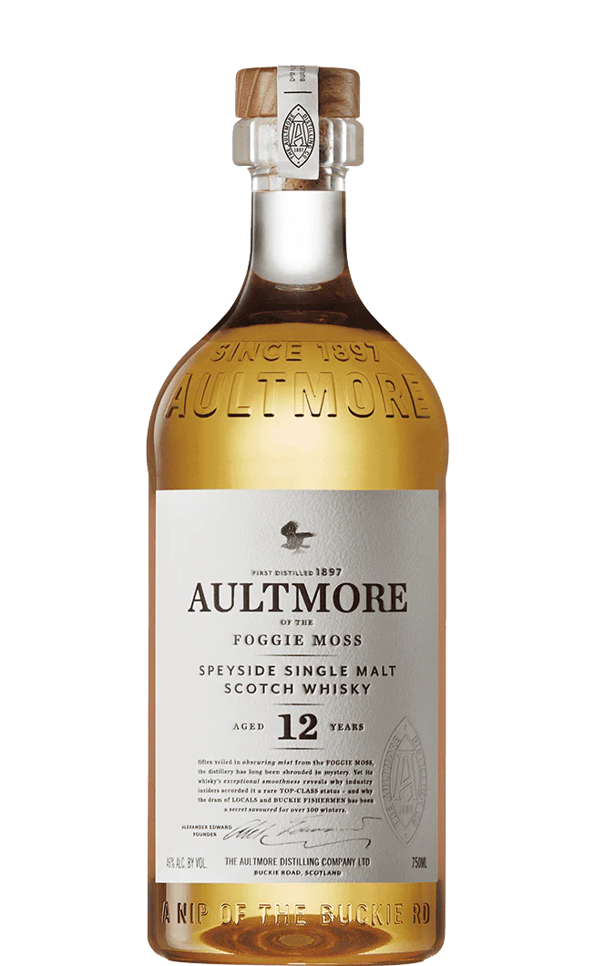 Aultmore of the Foggie Moss 12 Year Old Single Malt Scotch Whisky 750ml