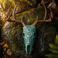Azulejos Trophy Head Antlers Green Anejo Tequila 750ml
