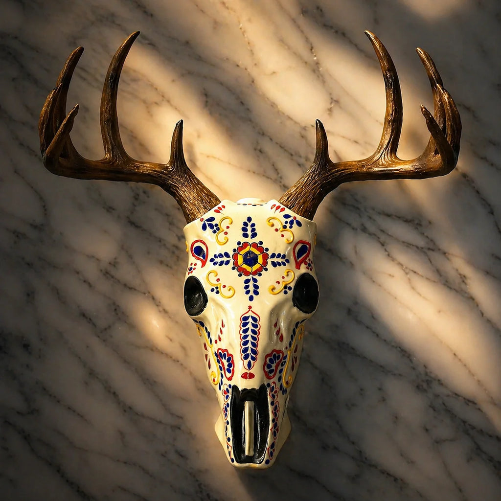 Azulejos Trophy Head Antlers White Anejo Tequila 750ml