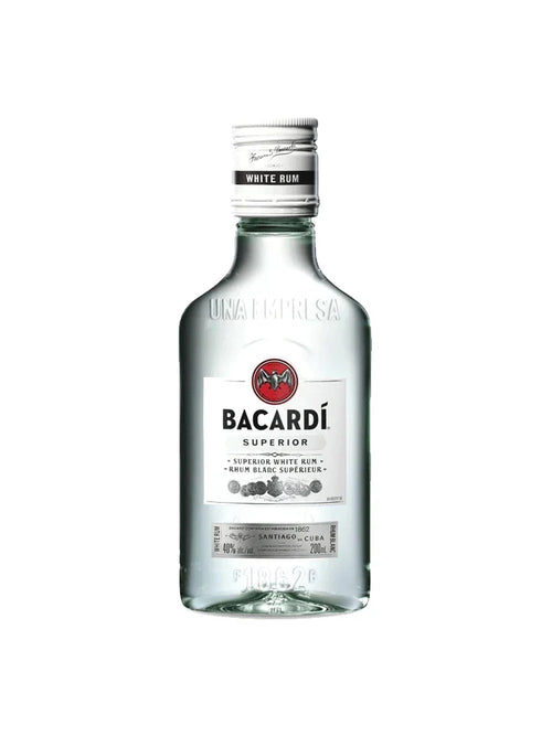 Bacardi Carta Blanca Superior White Rum 200ml