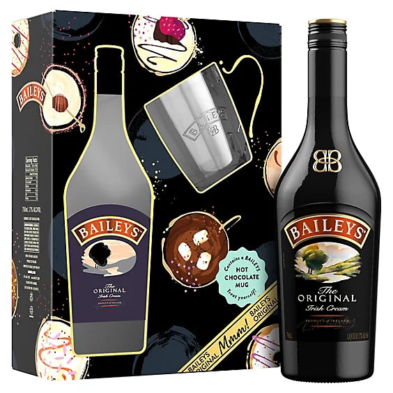 Baileys The Original Irish Cream Liqueur with Mug 750ml