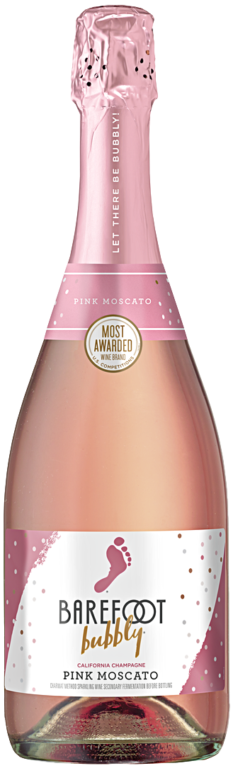 Barefoot Bubbly Pink Moscato Sparkling 750ml