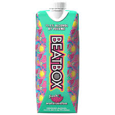 BeatBox Fresh Watermelon Ready-to-Drink Wine Cocktail 500ml