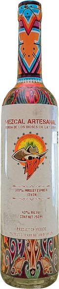 Bebida de los Dioses en la Tierra Mezcal Artesanal 750ml