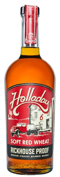 Ben Holladay Soft Red Wheat Rickhouse Proof Straight Bourbon Whiskey 750ml