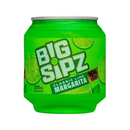 Big Sipz Classic Lime Margarita 200ml