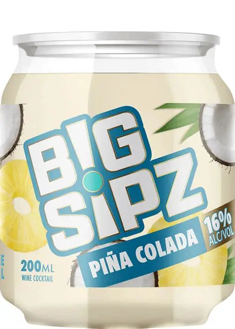 Big Sipz Pina Colada 200ml 24-Pack