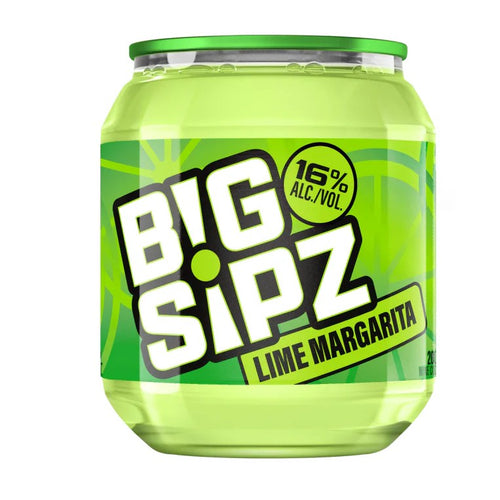 Big Sipz Classic Lime Margarita 200ml 24-Pack