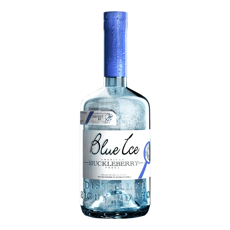 Blue Ice Huckleberry Vodka 750ml