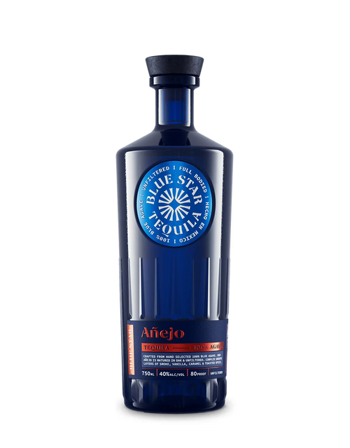Blue Star Anejo Tequila 750ml