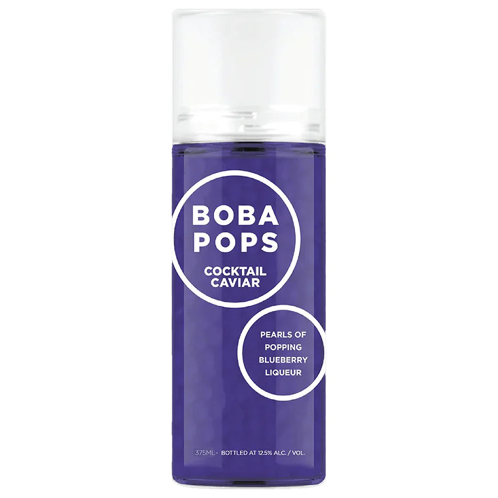 Boba Pops Cocktail Caviar Blueberry Liqueur 375ml