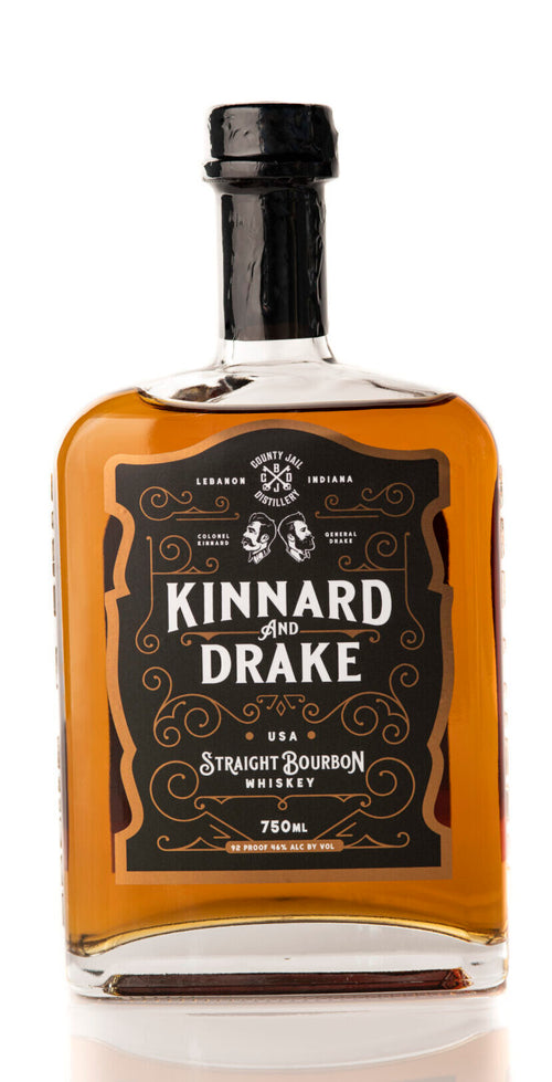 Boone County Jail Kinnard & Drake Straight Bourbon Whiskey 750ml