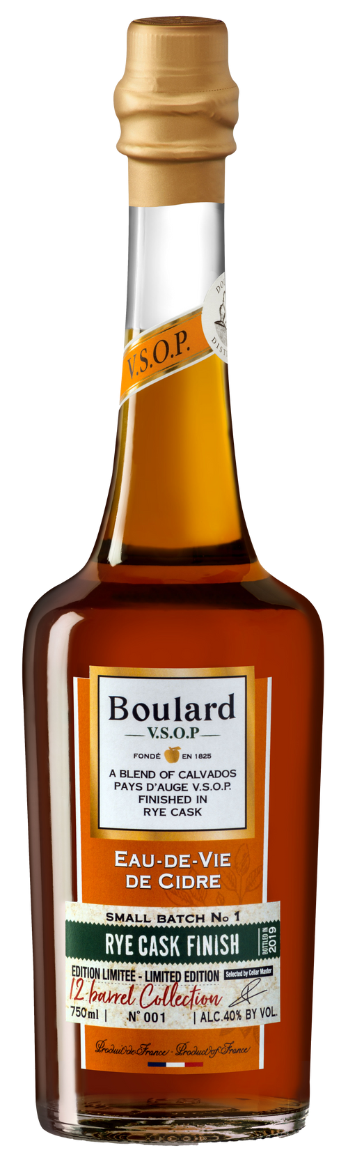 Boulard VSOP Rye Cask Finish Calvados Pays d'Auge 750ml