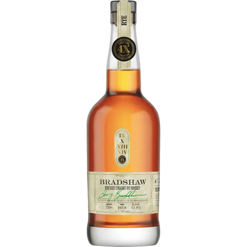 Bradshaw Kentucky Straight Rye Whiskey 750ml