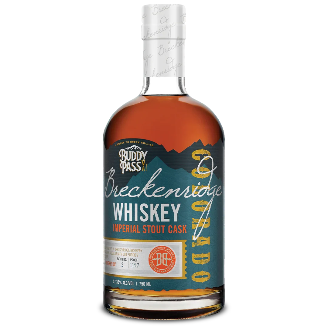 Breckenridge Buddy Pass Imperial Stout Cask Finish Bourbon Whiskey 750ml