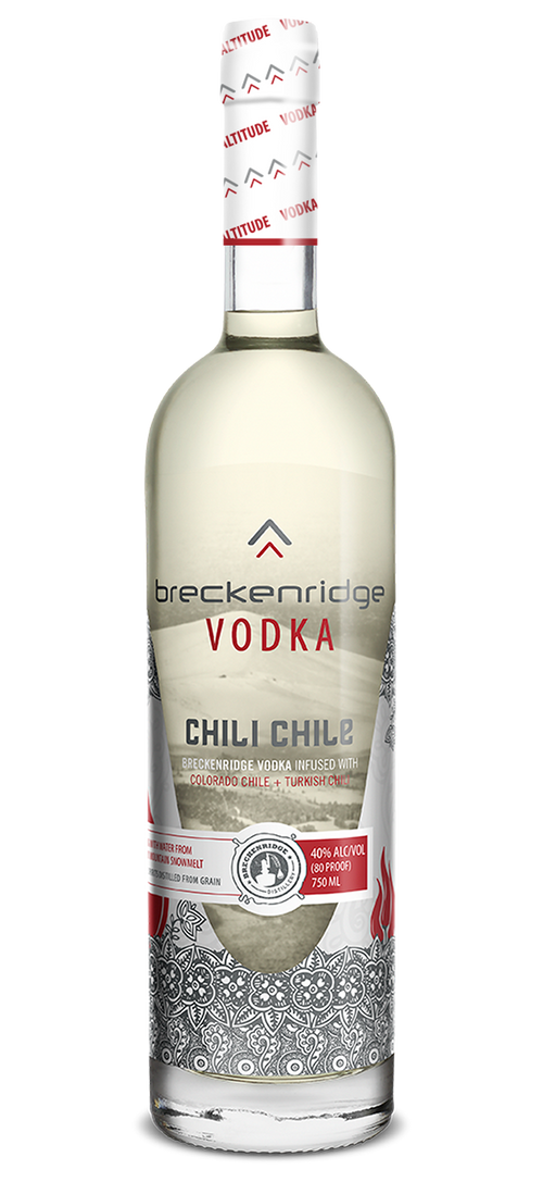 Breckenridge Chili Chile Vodka 750ml