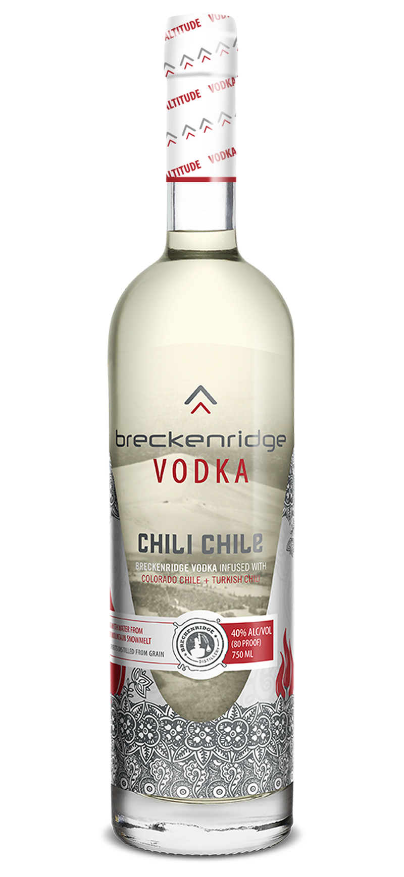 Breckenridge Chili Chile Vodka 750ml