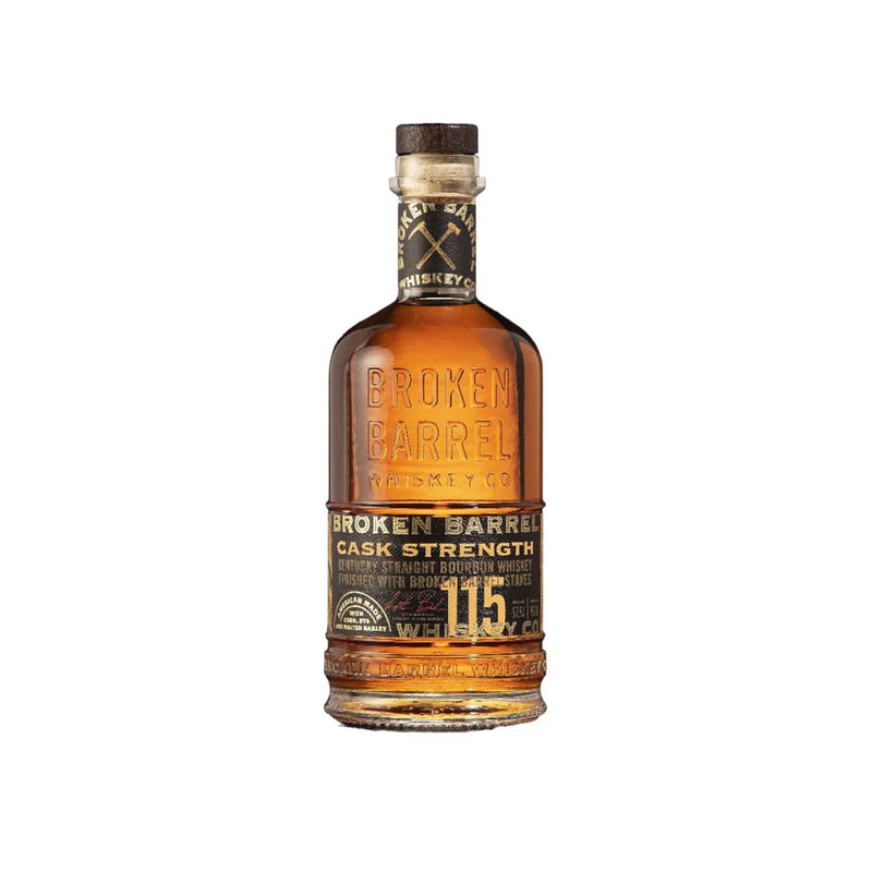 Broken Barrel Cask Strength Bourbon Whiskey 750ml