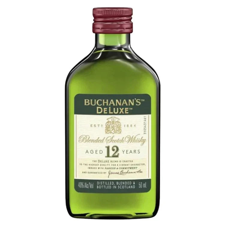Buchanan's De Luxe 12 Year Old Blended Scotch Whisky 50ml