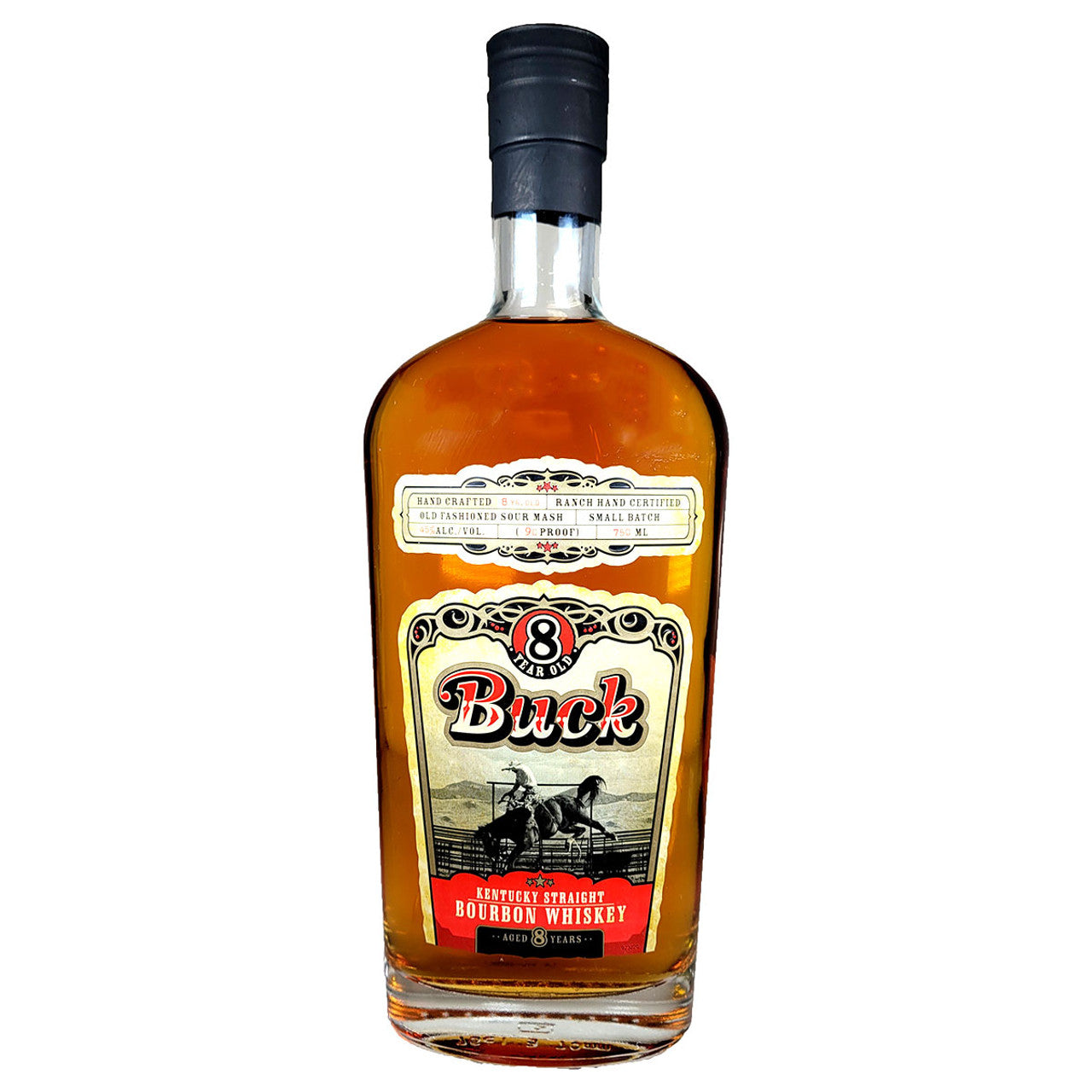 Buck 8 Year Old Kentucky Straight Bourbon Whiskey 750ml