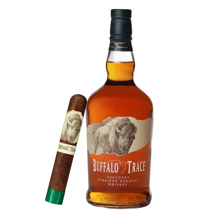 Buffalo Trace Straight Bourbon Whiskey 750ml with Cigar Special F