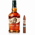 Buffalo Trace Straight Bourbon Whiskey 750ml with Special F 6x60 Cigar