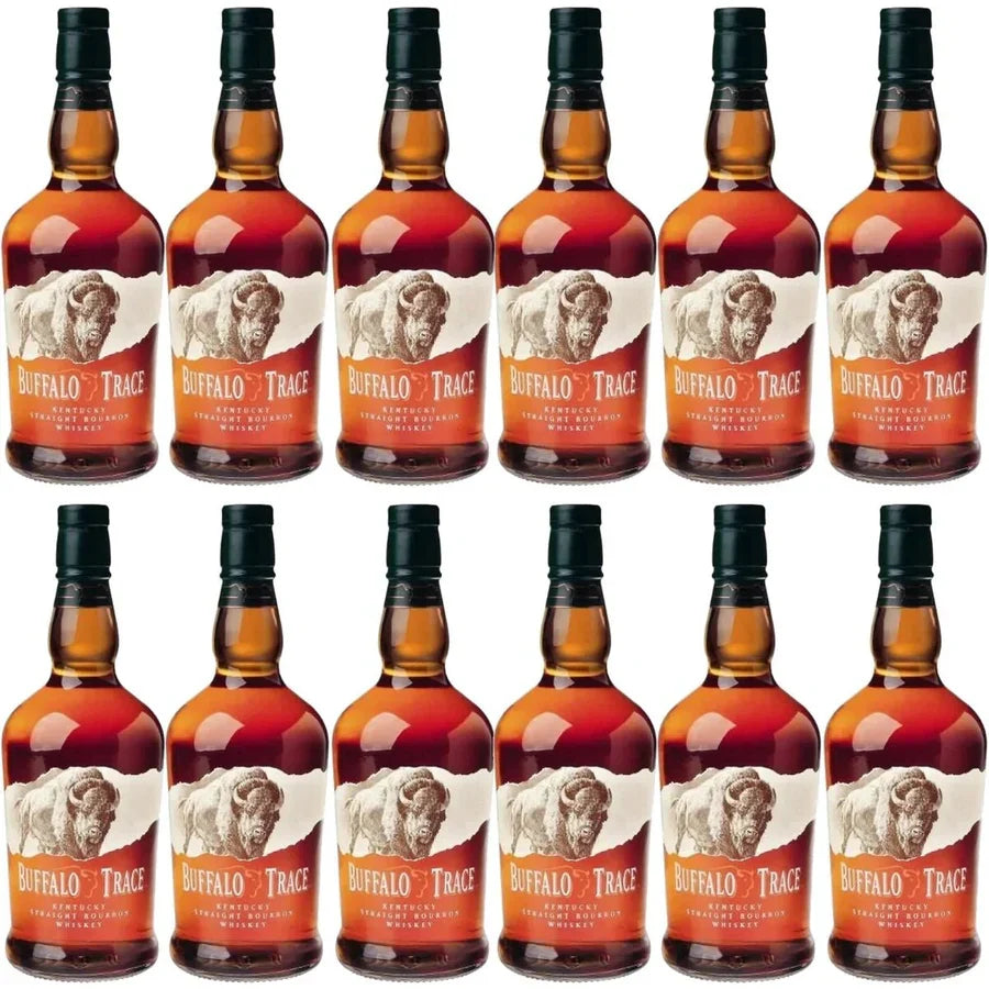 Buffalo Trace Straight Bourbon Whiskey Bundle 750ml 12-Pack