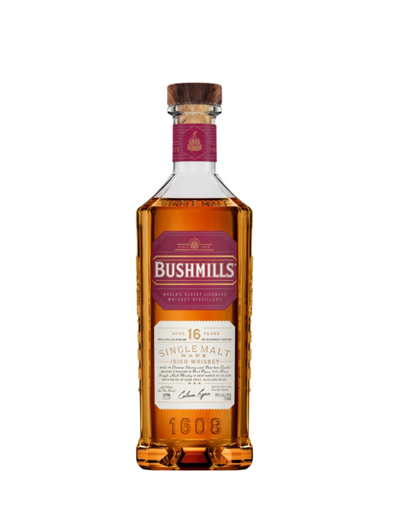 Bushmills 16 Year Old Single Malt Irish Whiskey 750ml