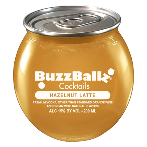 BuzzBallz Hazelnut Latte 200ml