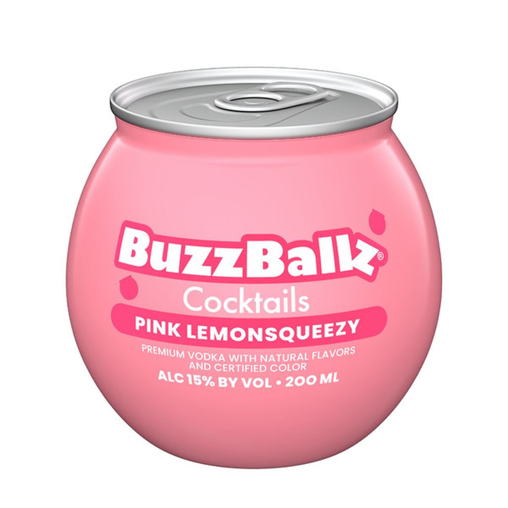 BuzzBallz Pink Lemonsqueezy Cocktail 24ct 200ml