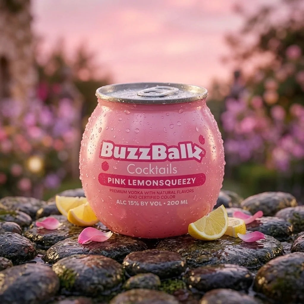 BuzzBallz Pink Lemonsqueezy Cocktail 200ml