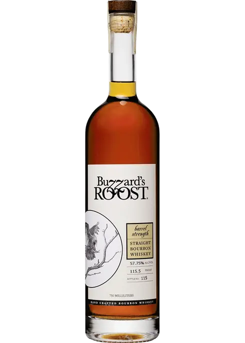 Buzzard's Roost Barrel Strength Straight Bourbon Whiskey 750ml