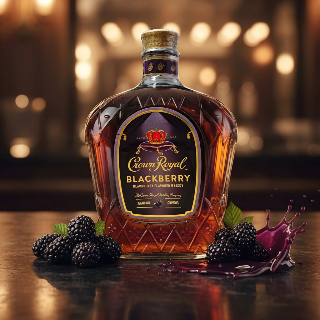 Crown Royal Limited Edition Blackberry Flavored Whisky 750ml