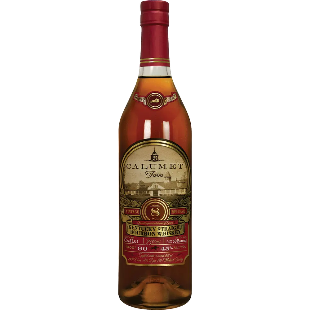 Calumet Farm 8 Year Old Kentucky Straight Bourbon Whiskey 750ml