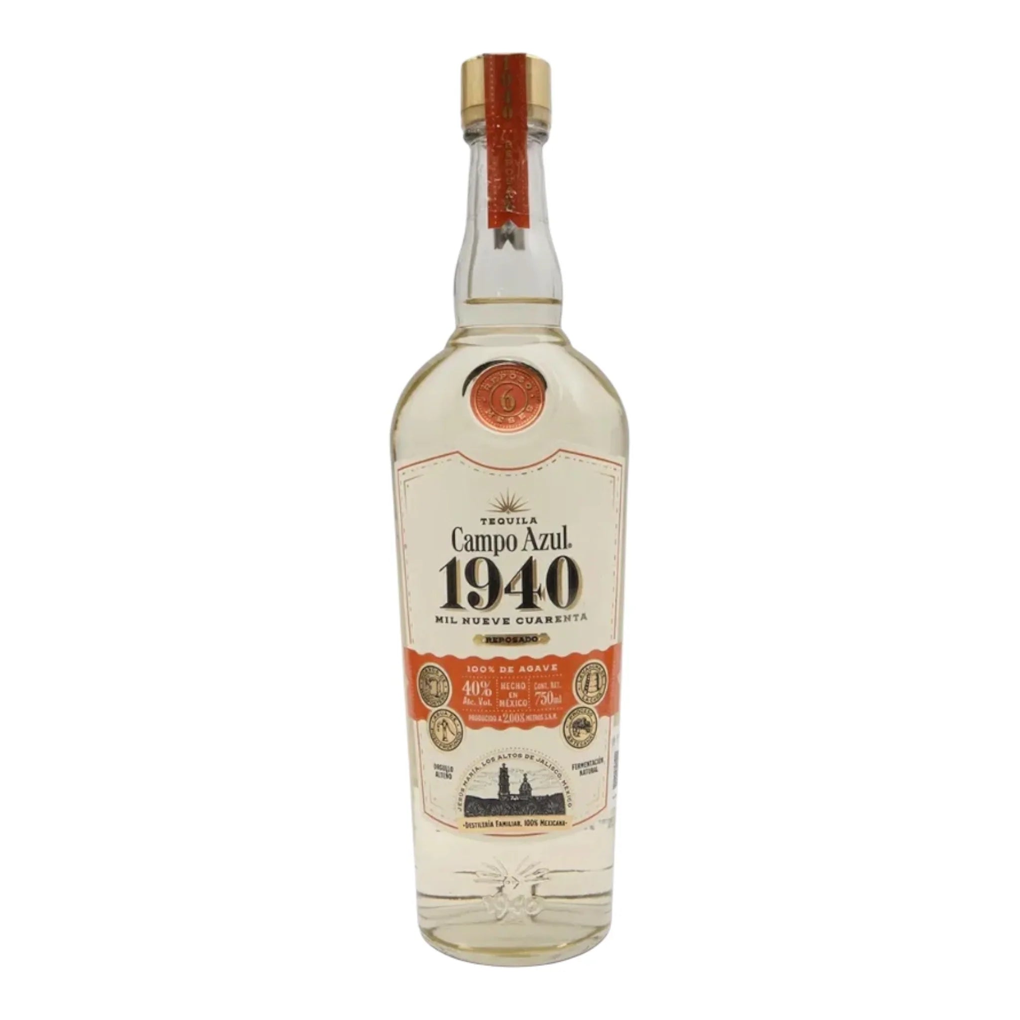 Campo Azul 1940 Reposado Tequila 750ml