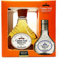 Campo Azul Selecto Reposado Tequila 750ml and Blanco Tequila 200ml Gift Set