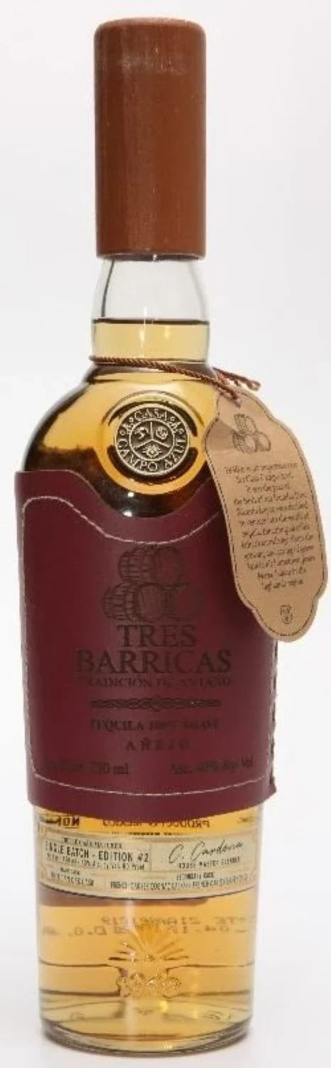 Campo Azul Tres Barricas Batch 2 Anejo Tequila 750ml