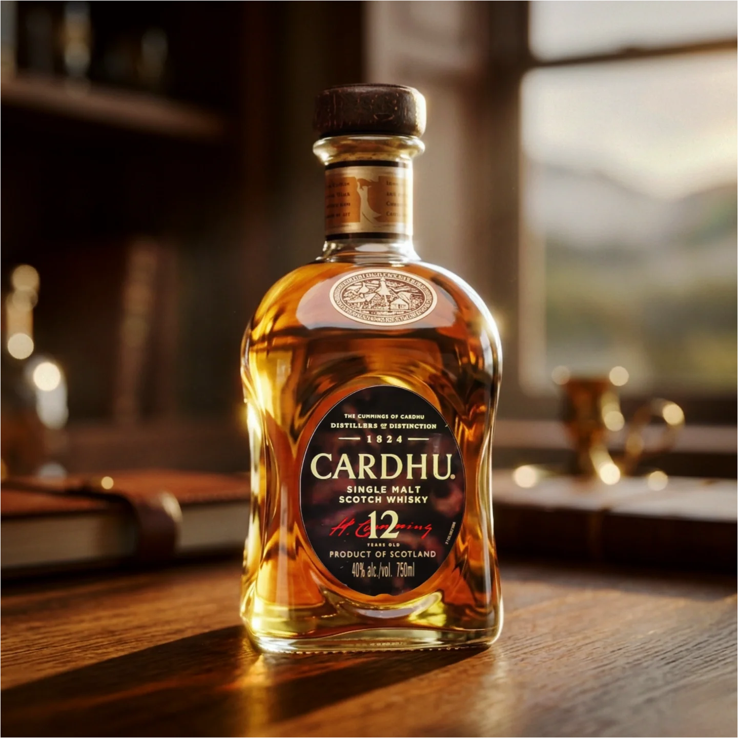 Cardhu 12 Year Old Single Malt Scotch Whisky 750ml