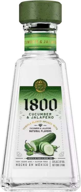 Casa Cuervo 1800 Cucumber & Jalapeno Tequila 375ml