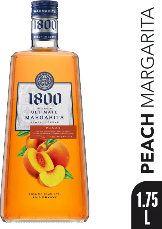 Casa Cuervo 1800 Ultimate Margarita Peach Cocktail 1.75Lt