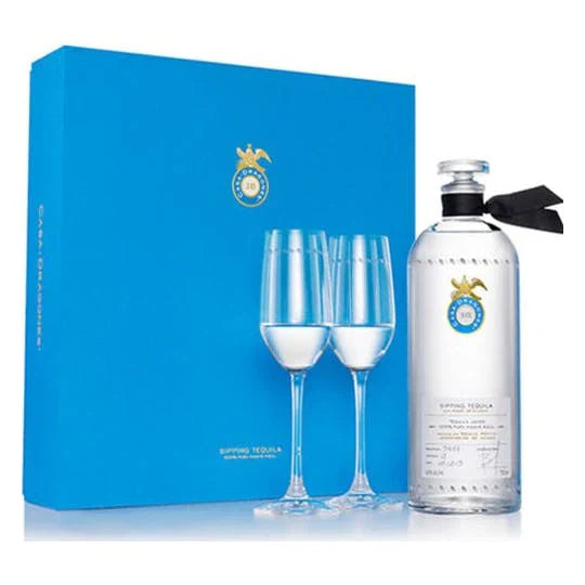 Casa Dragones Joven Tequila with 2 Glasses Gift