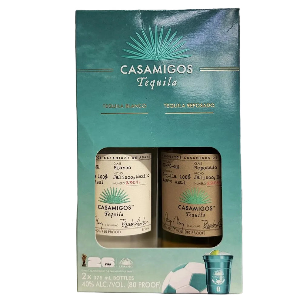 Casamigos FIFA World Cup Edition Blanco & Reposado Tequila Bundle 375ml 2-Pack