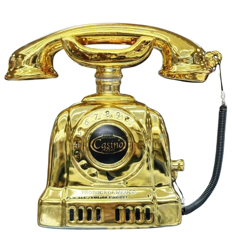 Casino Azul Gold Telephone Anejo Tequila 1Lt