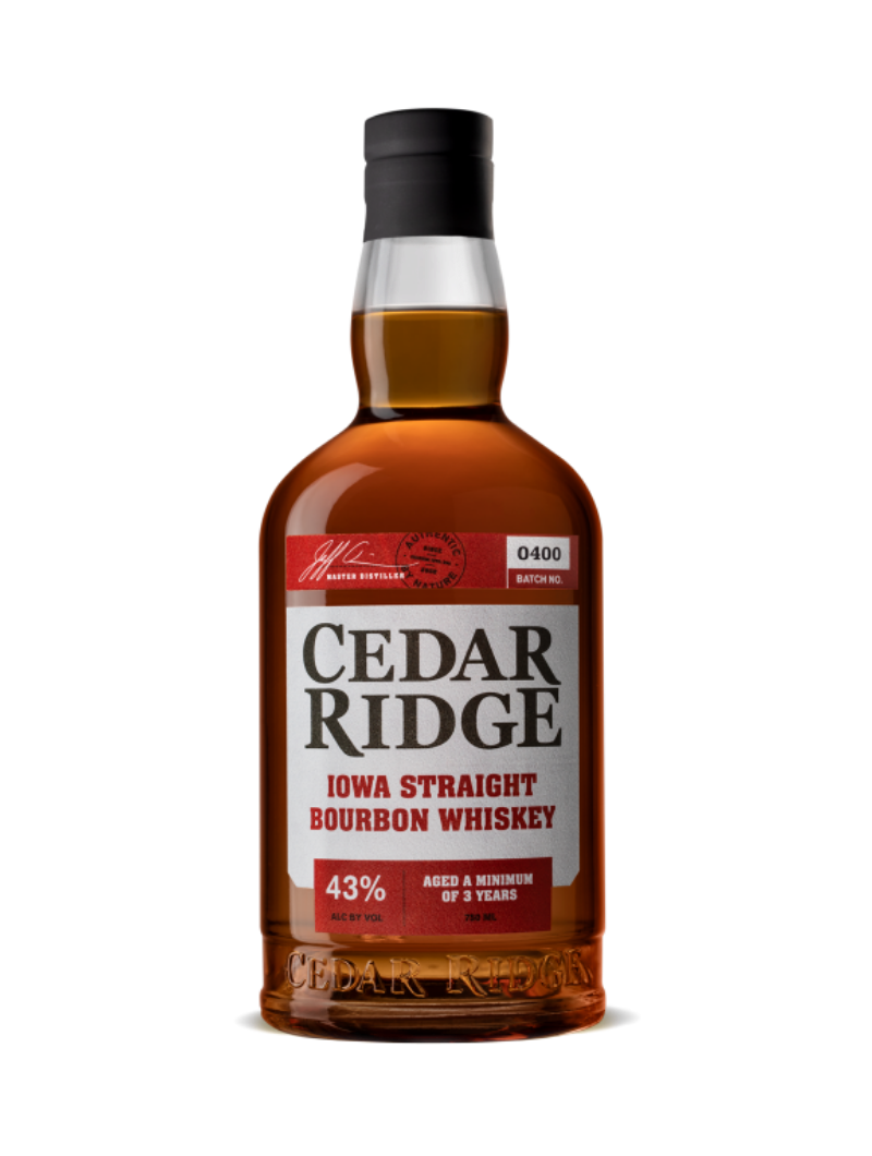 Cedar Ridge Distillery Straight Bourbon Whiskey 750ml