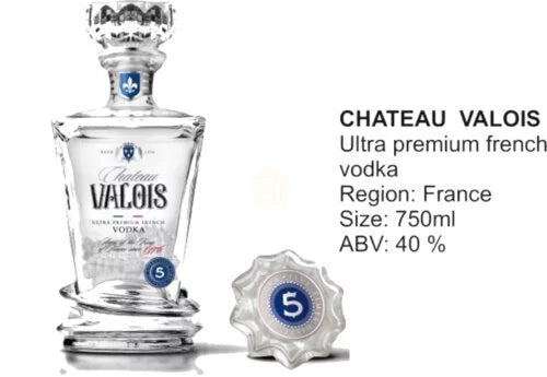 Chateau Valois Ultra Premium French Vodka 750ml