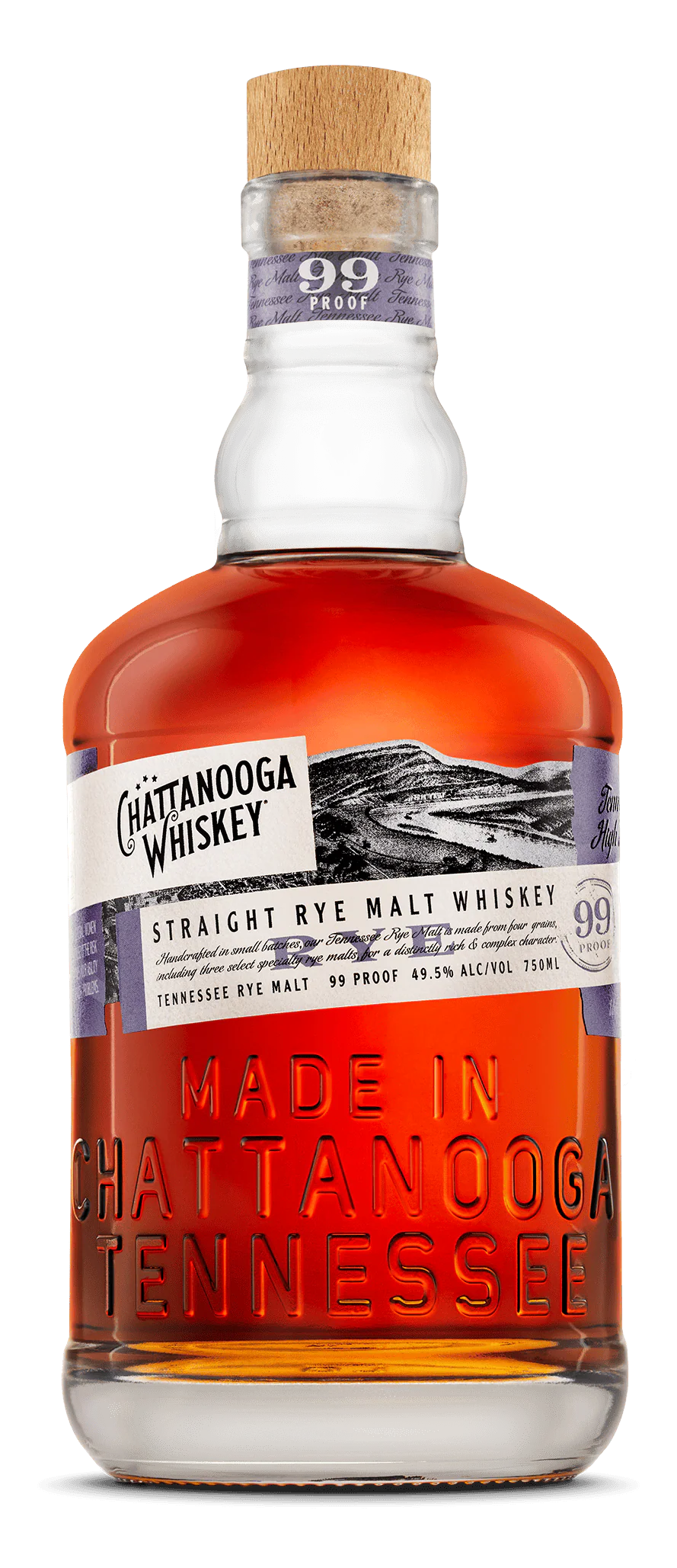 Chattanooga Straight Rye Malt Whiskey 750ml