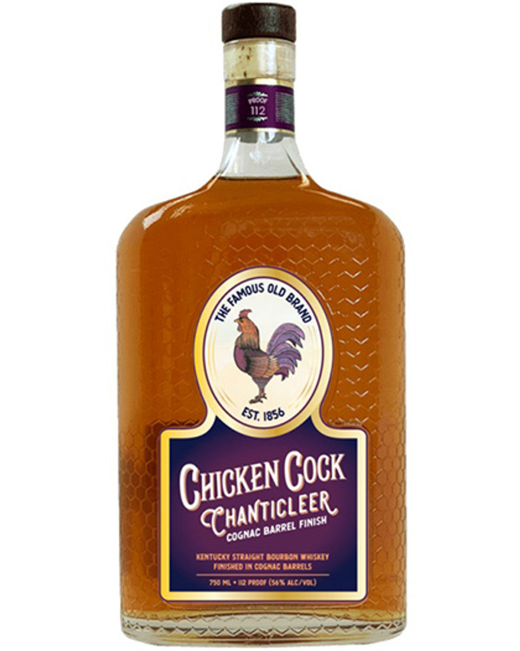 Chicken Cock Chanticleer Cognac Barrel Finish Kentucky Straight Bourbon Whiskey 750ml