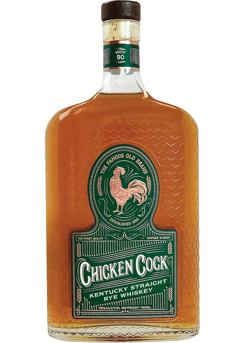Chicken Cock Kentucky Straight Rye Whiskey 750ml