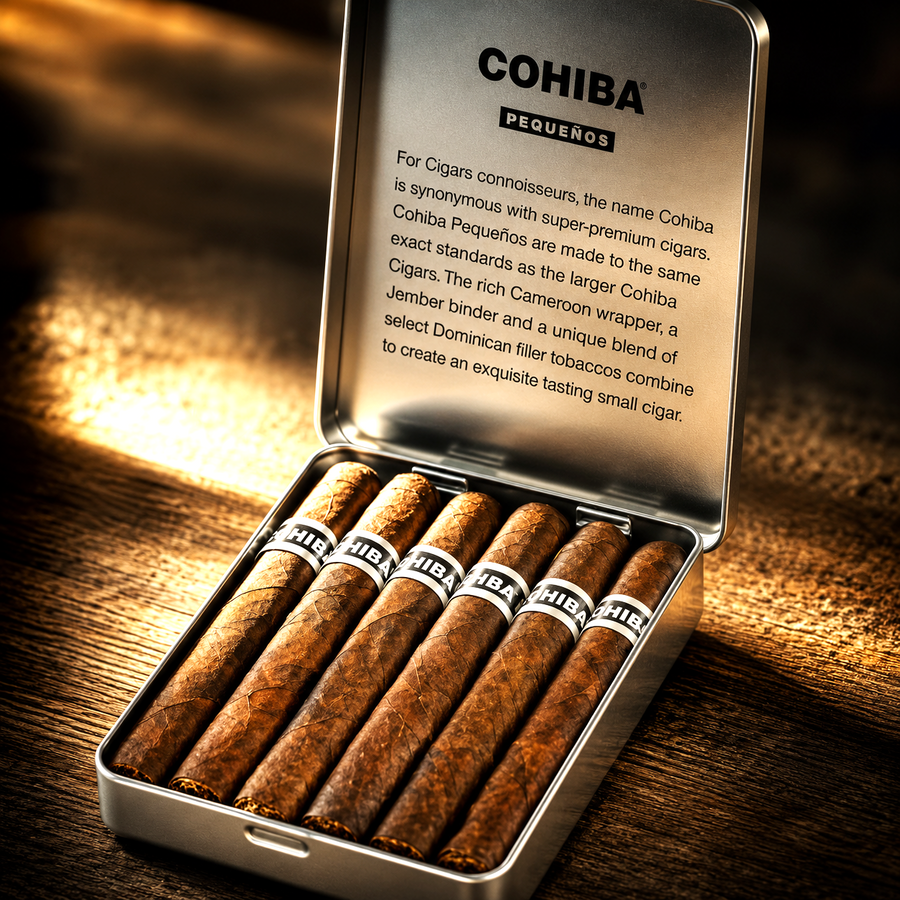 Cohiba Black Pequenos 6-Pack